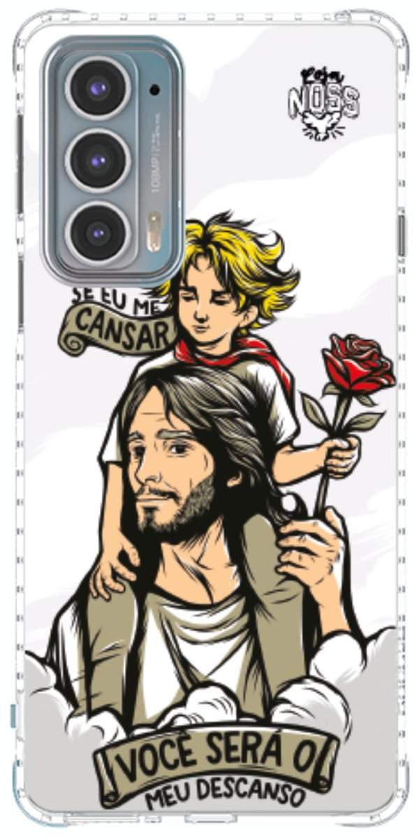 Capinha para Celular Jesus é Meu Descanso