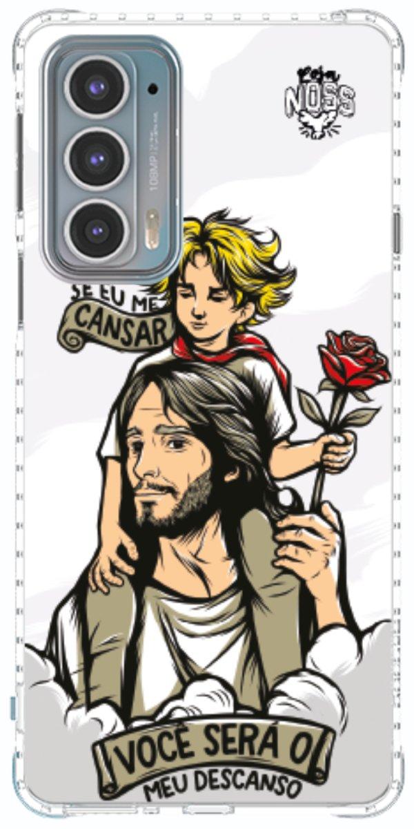 Capinha para Celular Jesus é Meu Descanso