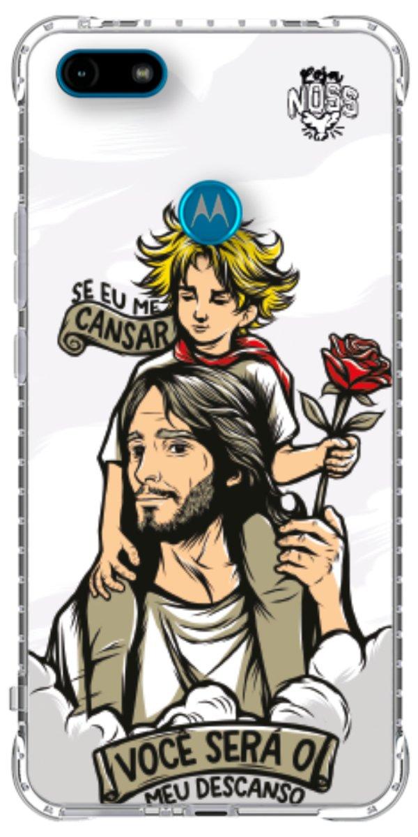 Capinha Para Celular Jesus é Meu Descanso
