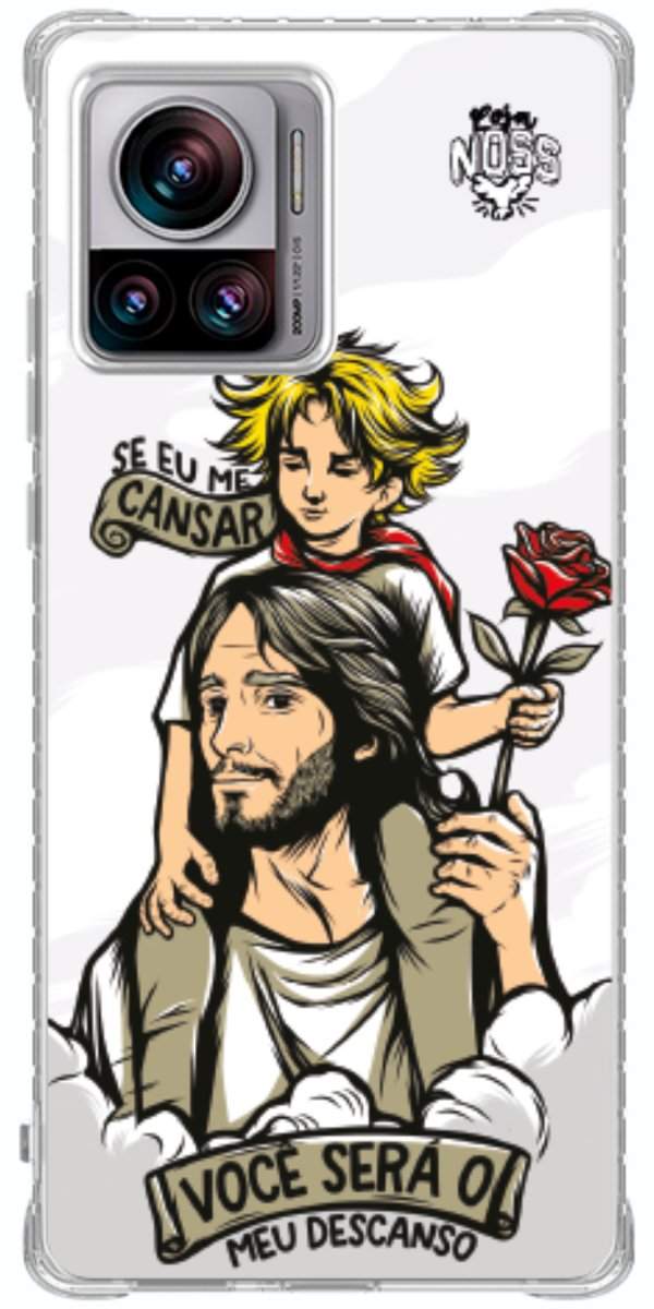 Capinha para Celular Jesus é Meu Descanso