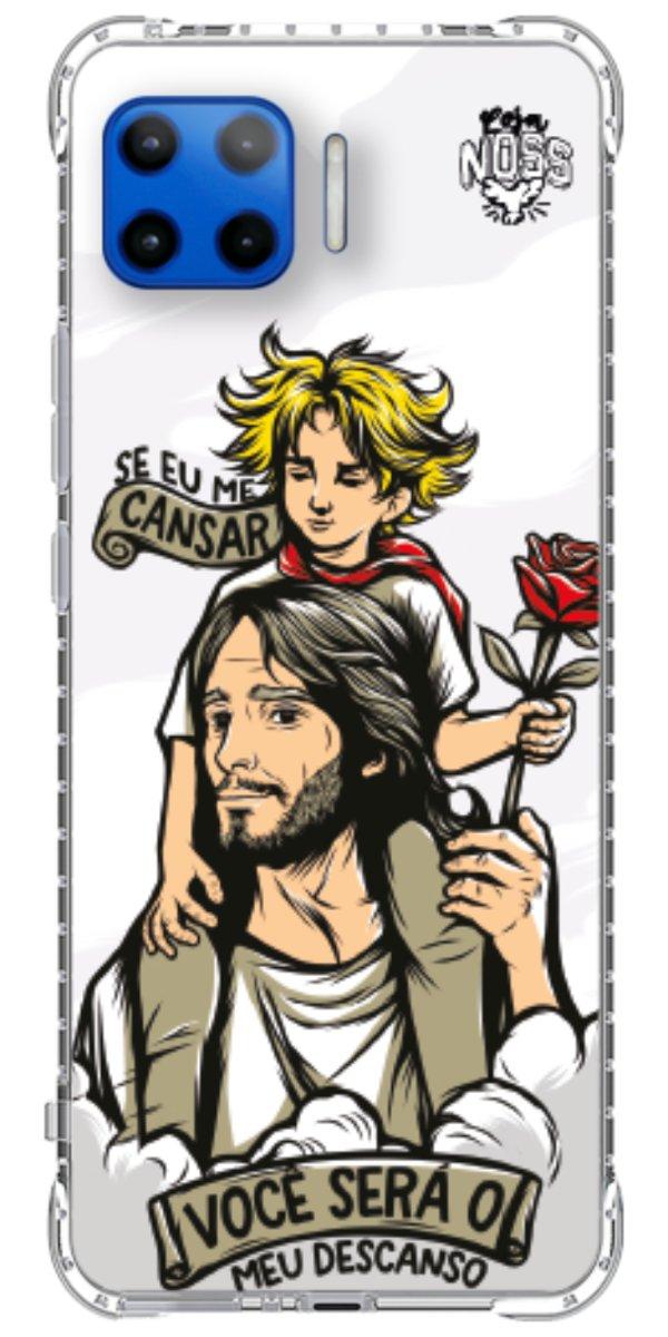 Capinha para Celular Jesus é Meu Descanso