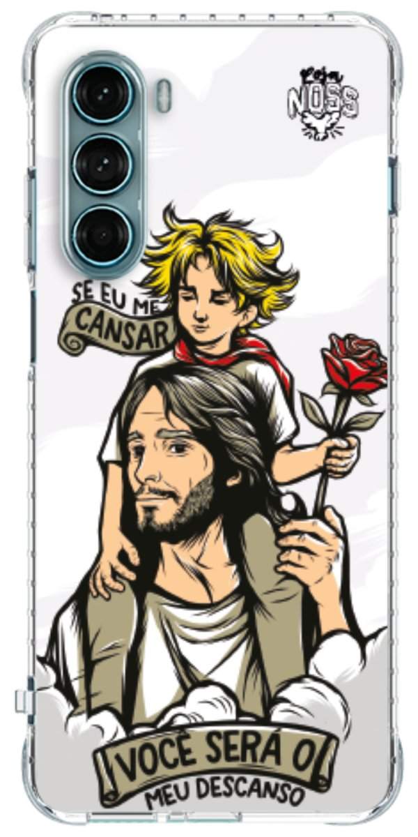 Capinha Para Celular Jesus é Meu Descanso