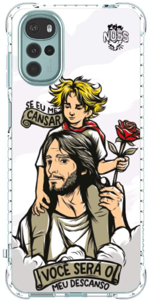Capinha para Celular Jesus é Meu Descanso