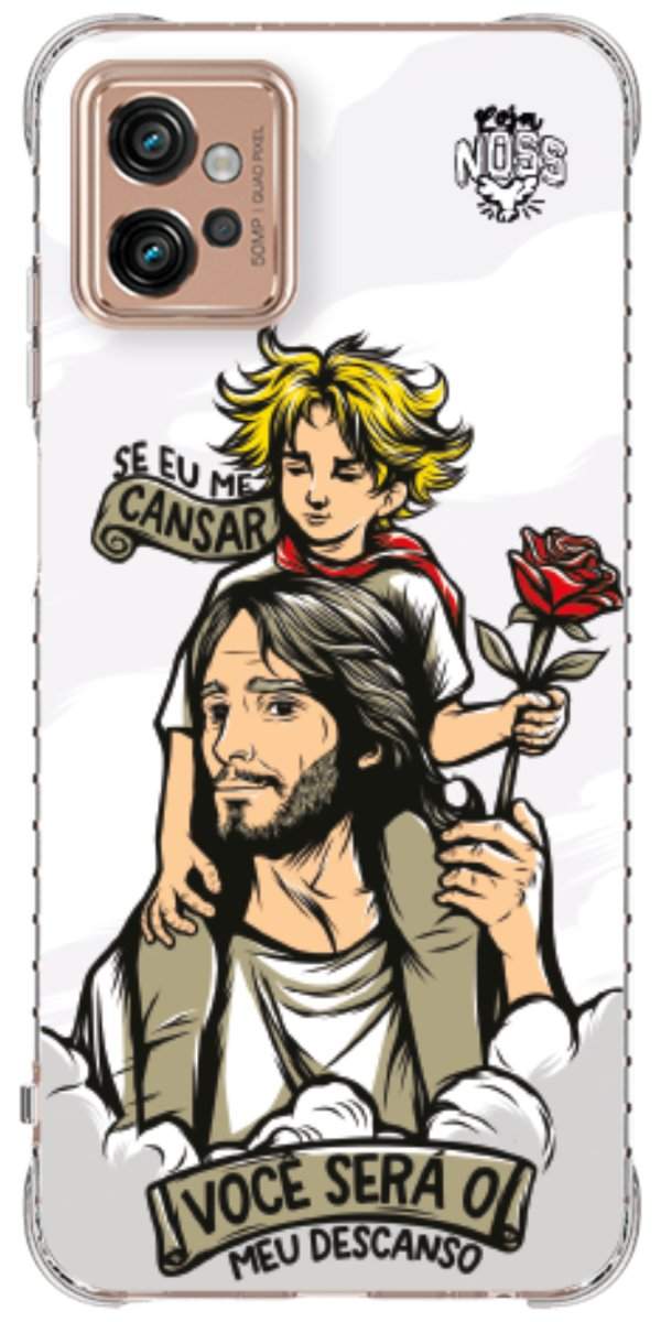 Capinha Para Celular Jesus é Meu Descanso