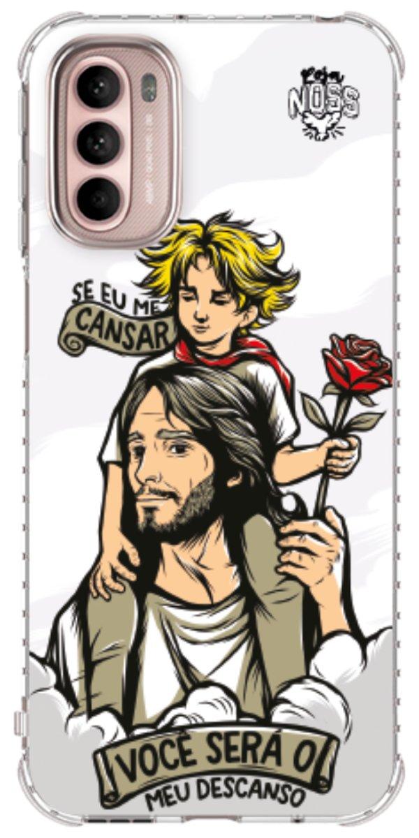 Capinha para Celular Jesus é Meu Descanso