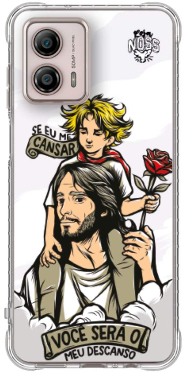 Capinha Para Celular Jesus é Meu Descanso
