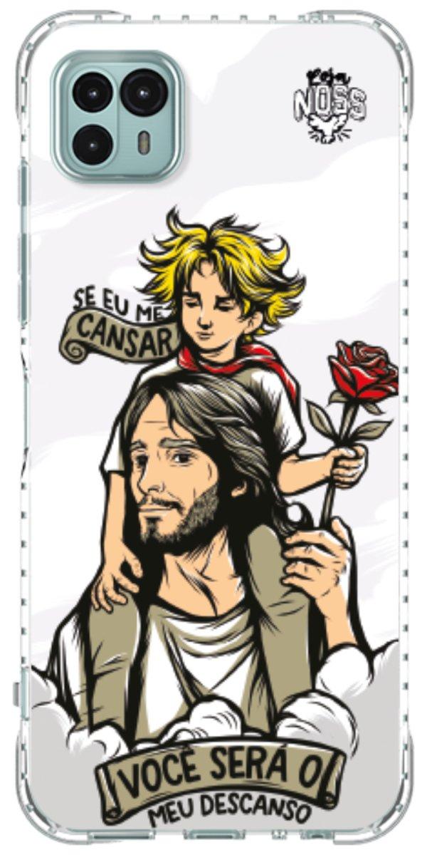 Capinha para Celular Jesus é Meu Descanso