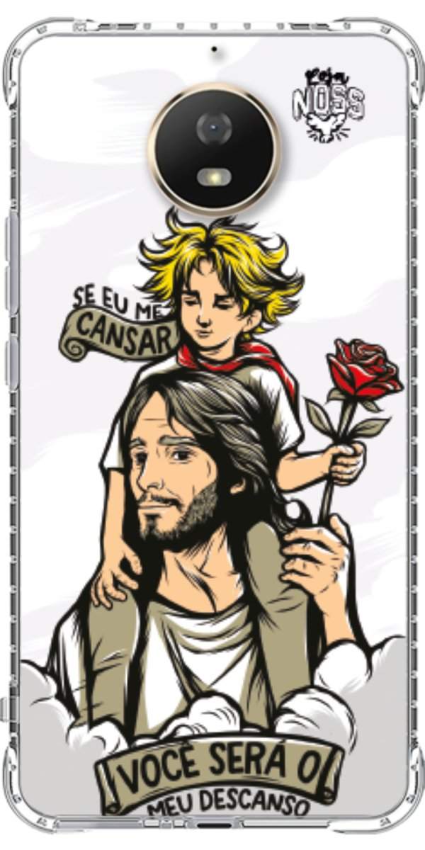Capinha para Celular Jesus é Meu Descanso