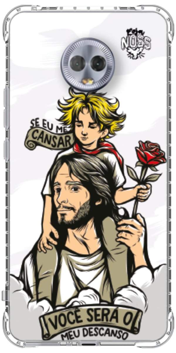 Capinha Para Celular Jesus é Meu Descanso