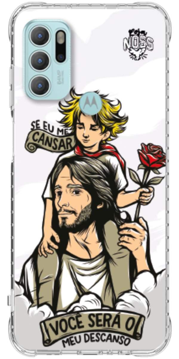 Capinha Para Celular Jesus é Meu Descanso