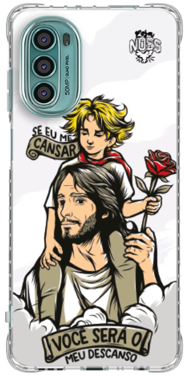 Capinha para Celular Jesus é Meu Descanso