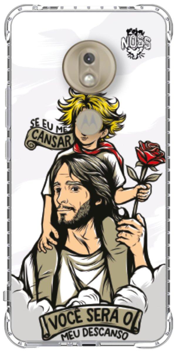 Capinha para Celular Jesus é Meu Descanso