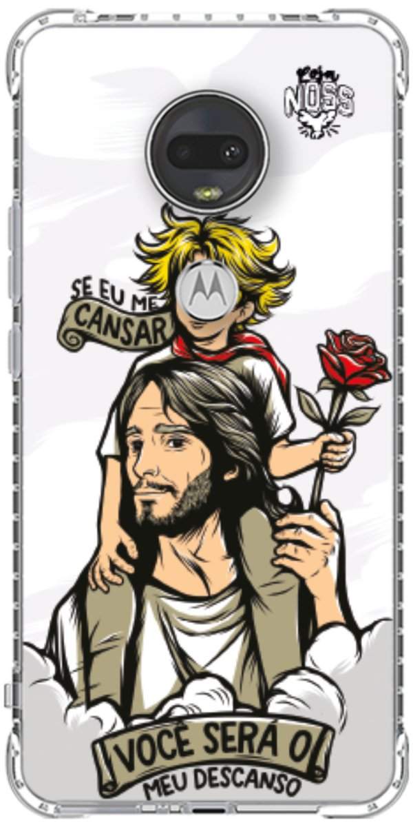Capinha para Celular Jesus é Meu Descanso