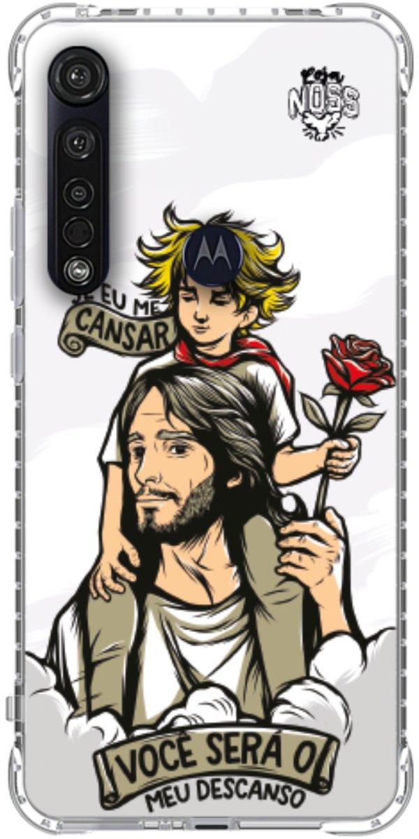 Capinha para Celular Jesus é Meu Descanso