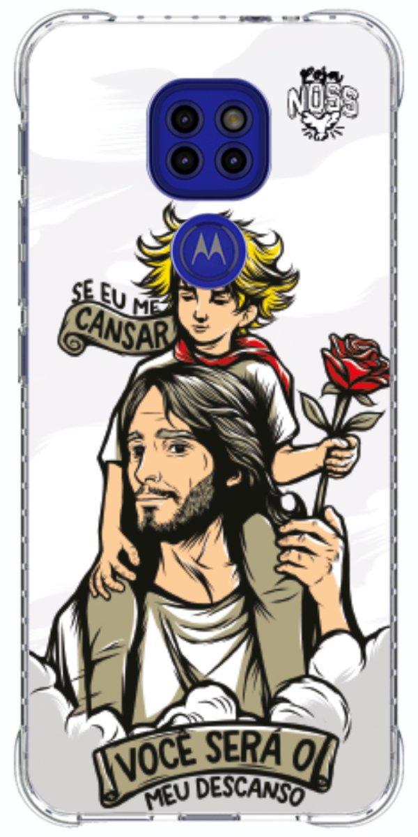 Capinha para Celular Jesus é Meu Descanso