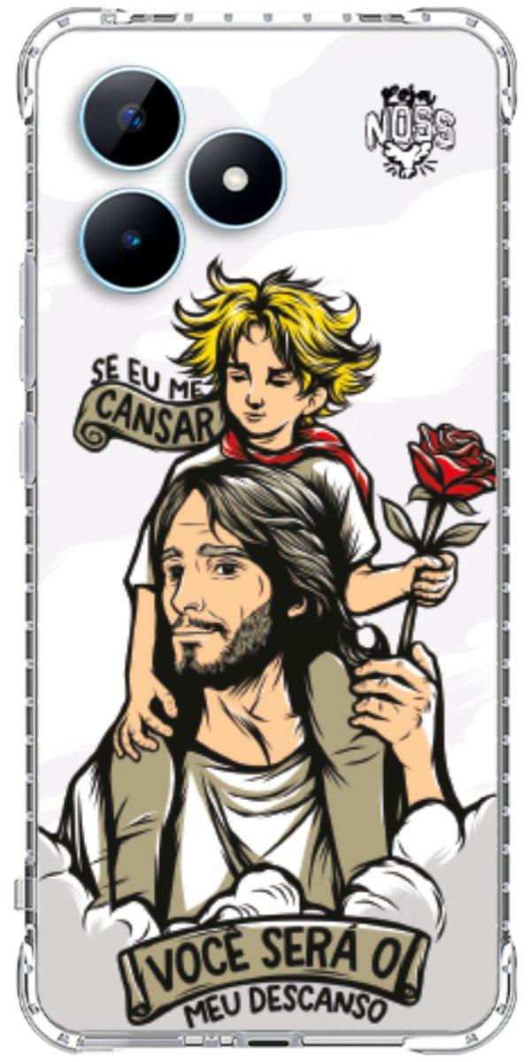 Capinha para Celular Jesus é Meu Descanso