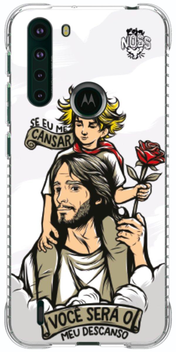 Capinha para Celular Jesus é Meu Descanso