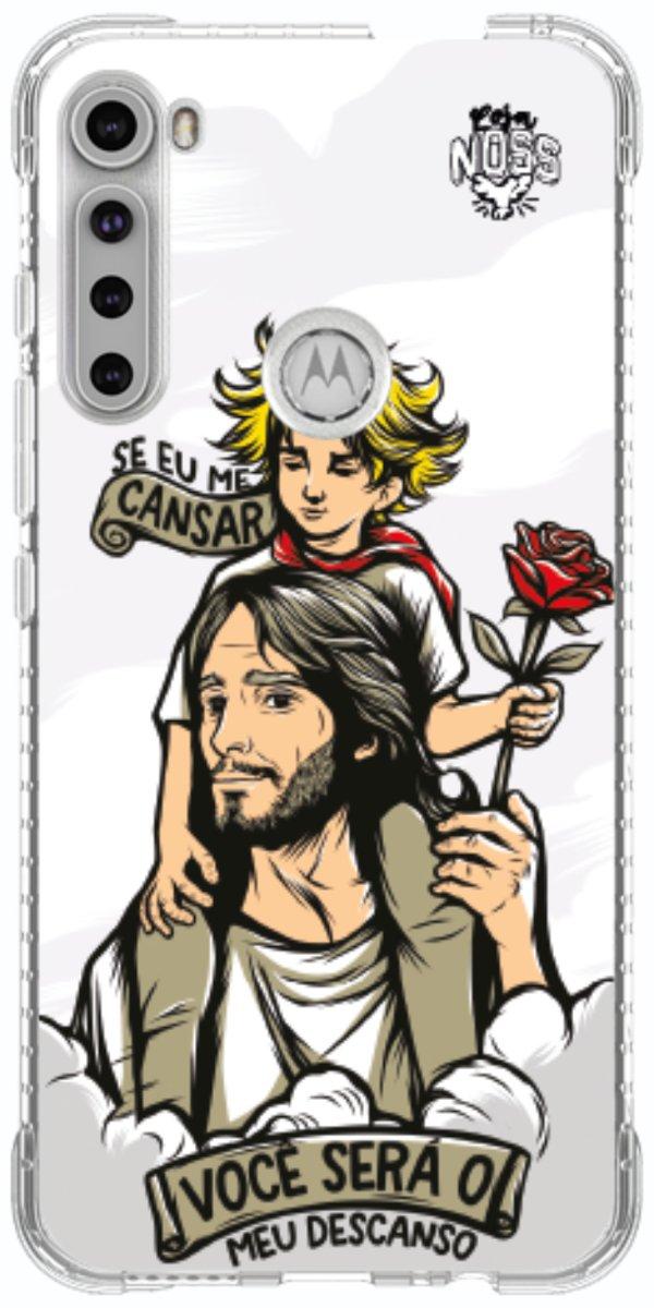 Capinha para Celular Jesus é Meu Descanso