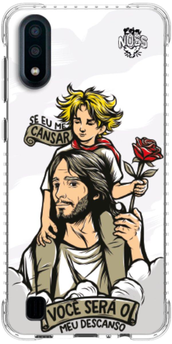 Capinha para Celular Jesus é Meu Descanso