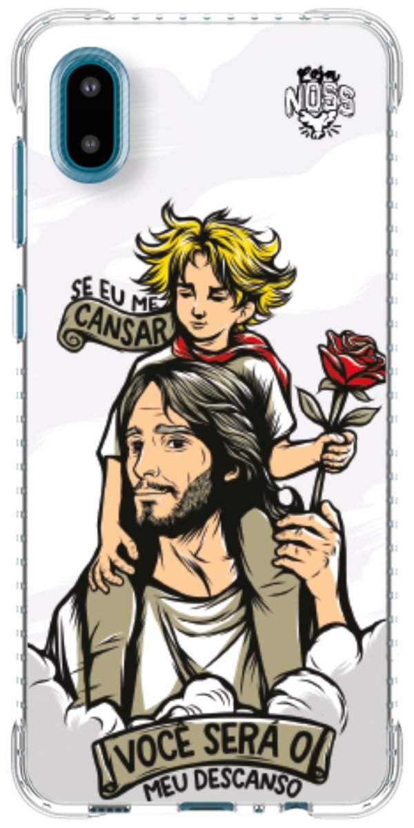 Capinha Para Celular Jesus é Meu Descanso