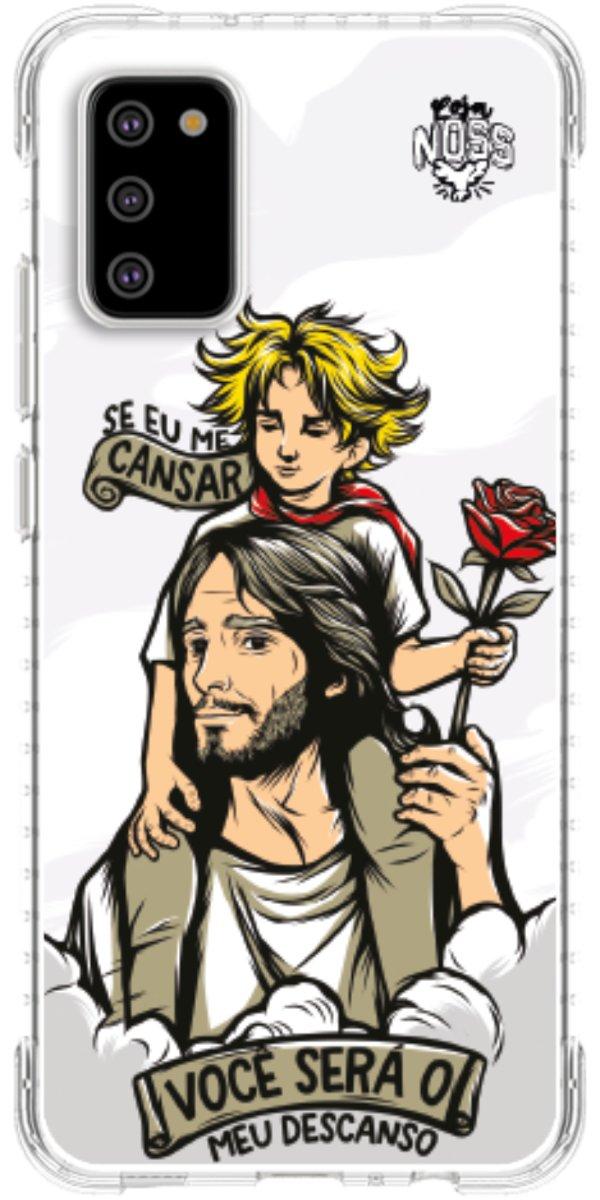 Capinha para Celular Jesus é Meu Descanso