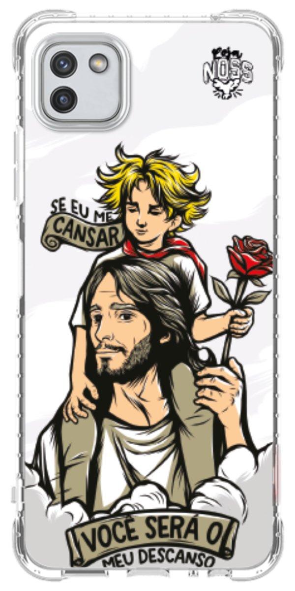 Capinha para Celular Jesus é Meu Descanso
