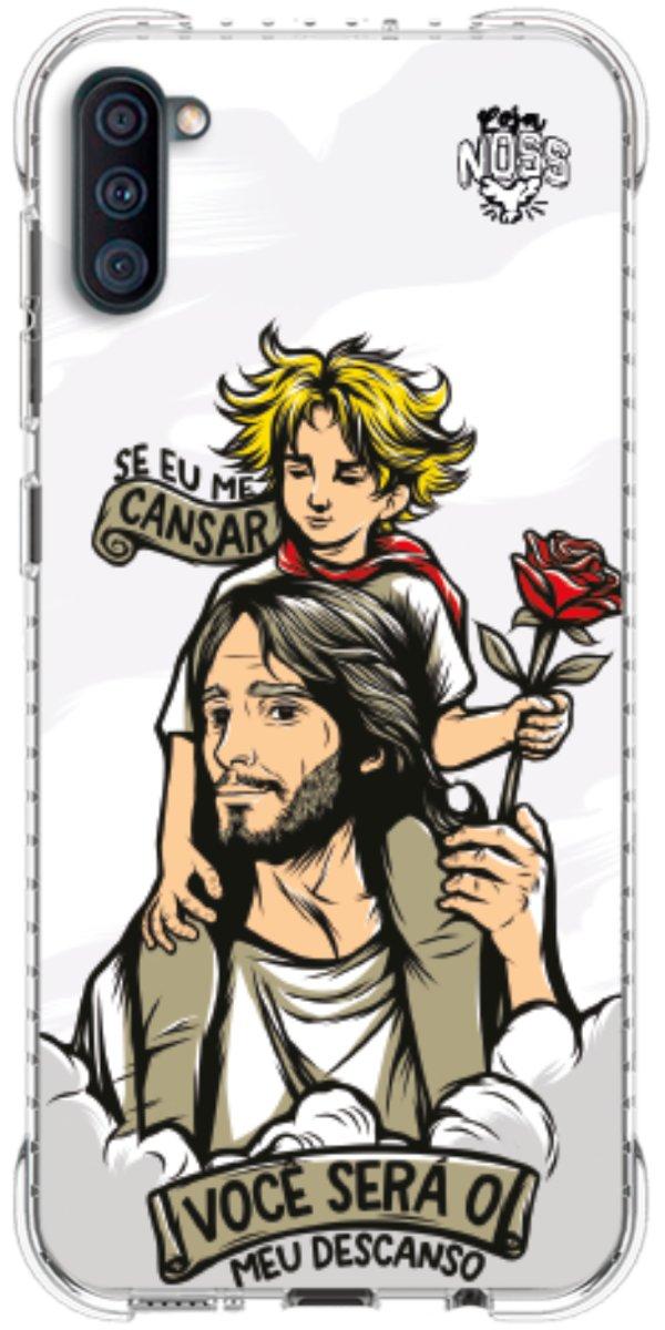 Capinha para Celular Jesus é Meu Descanso