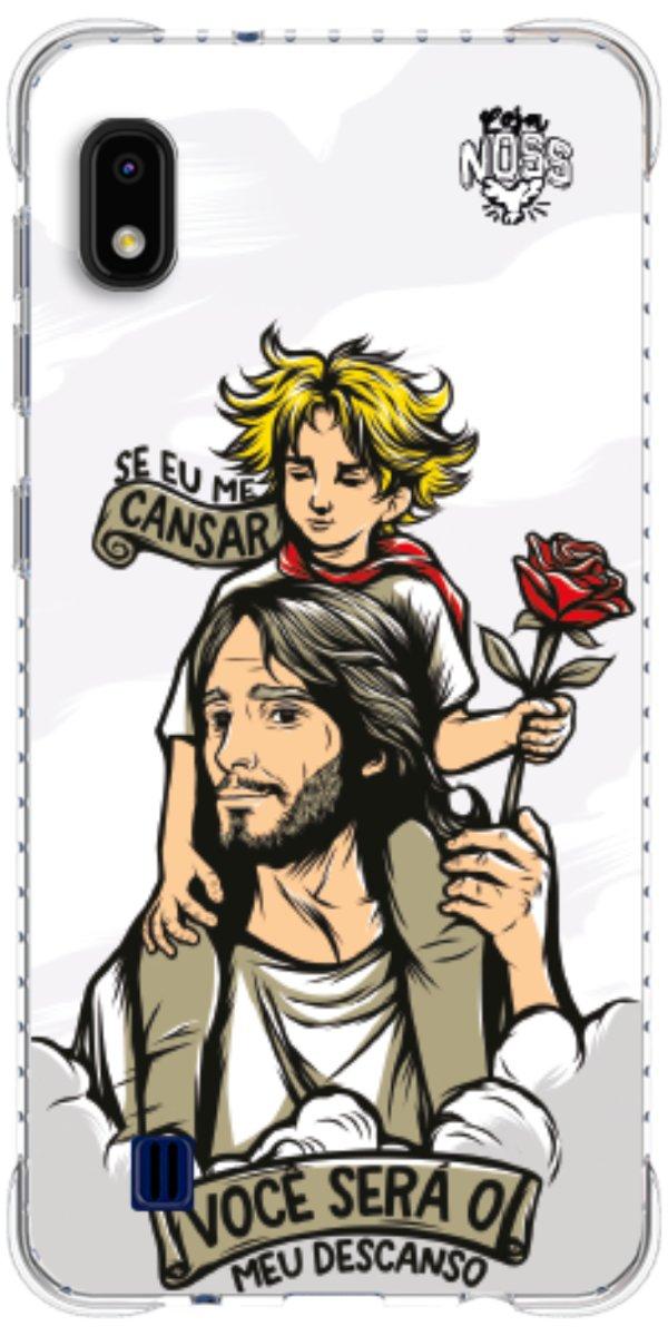 Capinha para Celular Jesus é Meu Descanso