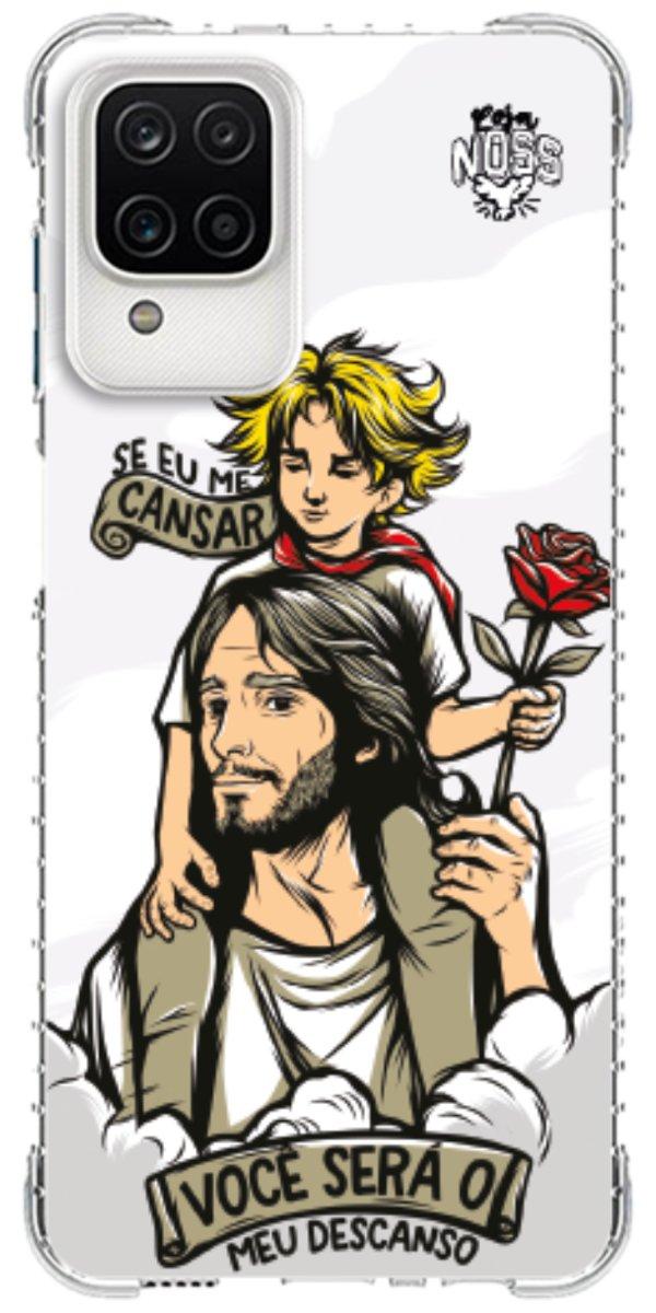 Capinha para Celular Jesus é Meu Descanso