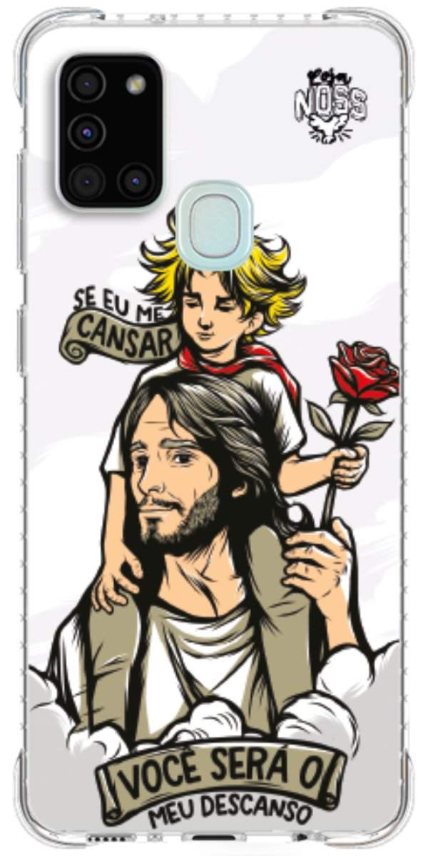 Capinha Para Celular Jesus é Meu Descanso