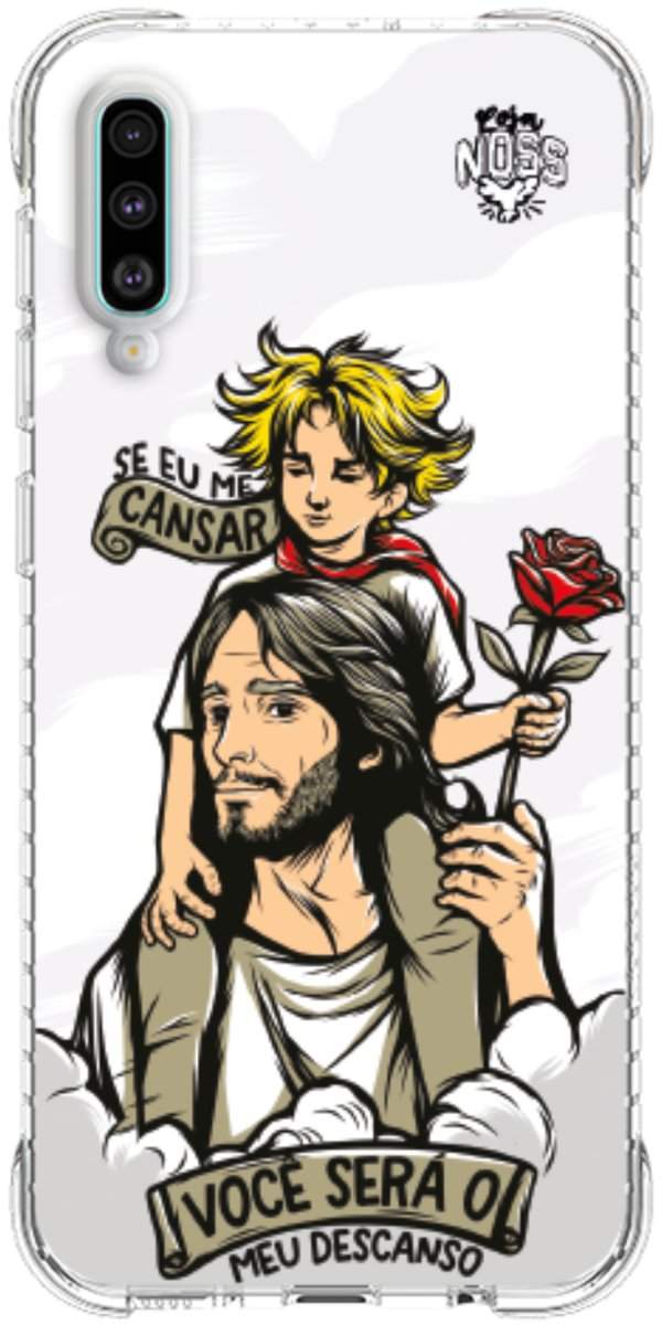 Capinha Para Celular Jesus é Meu Descanso