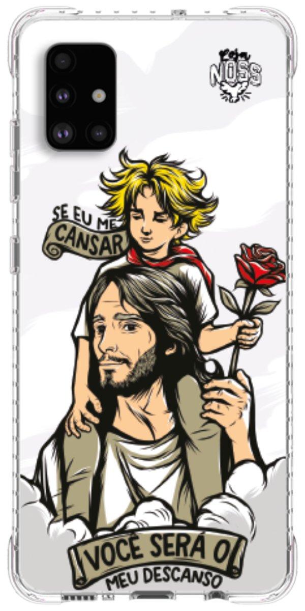 Capinha Para Celular Jesus é Meu Descanso