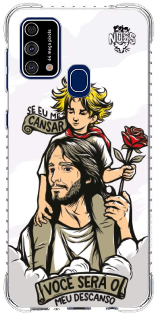 Capinha para Celular Jesus é Meu Descanso