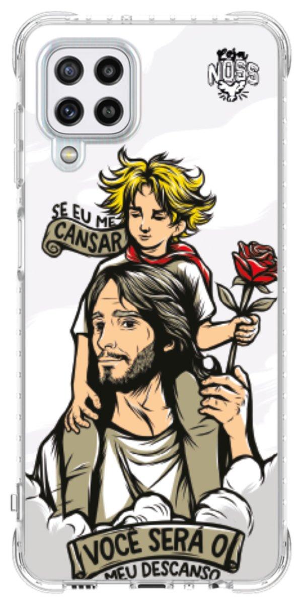 Capinha para Celular Jesus é Meu Descanso