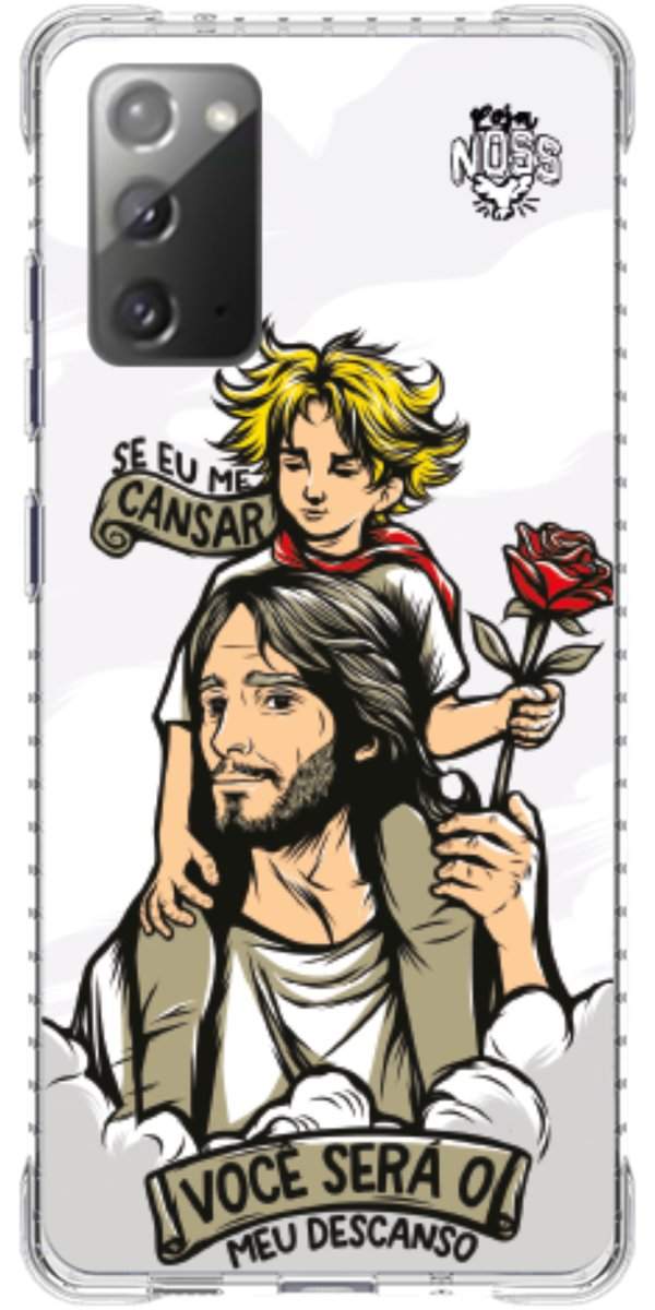 Capinha Para Celular Jesus é Meu Descanso