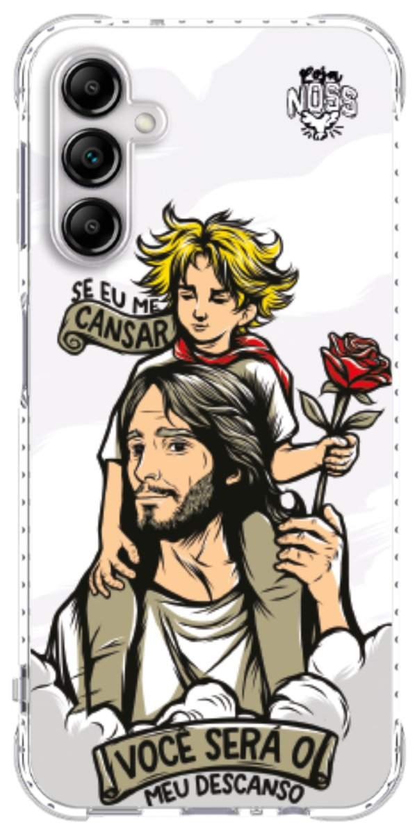 Capinha Para Celular Jesus é Meu Descanso