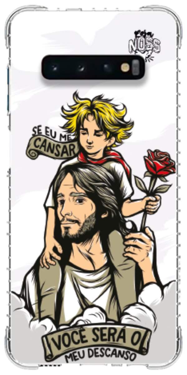 Capinha Para Celular Jesus é Meu Descanso