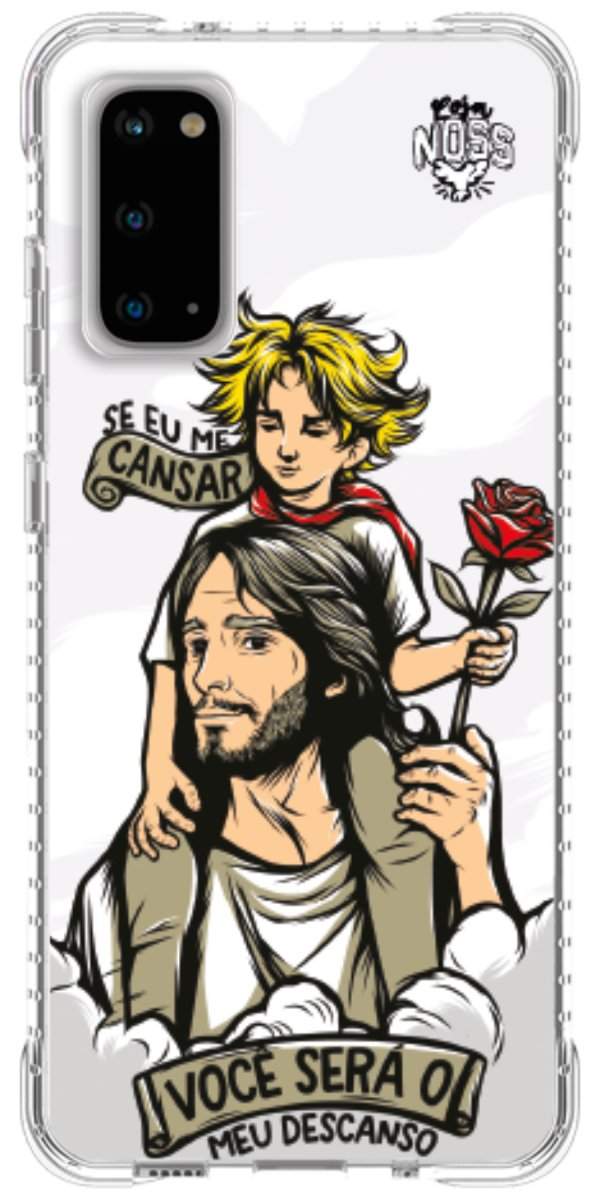 Capinha Para Celular Jesus é Meu Descanso
