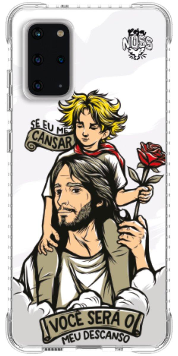 Capinha para Celular Jesus é Meu Descanso