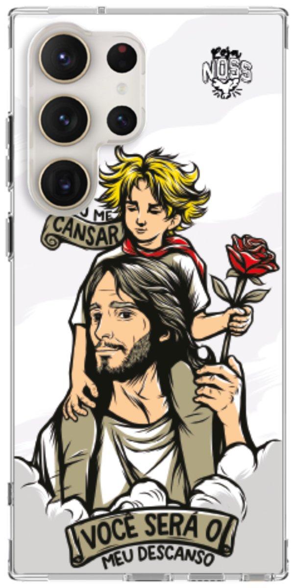Capinha para Celular Jesus é Meu Descanso
