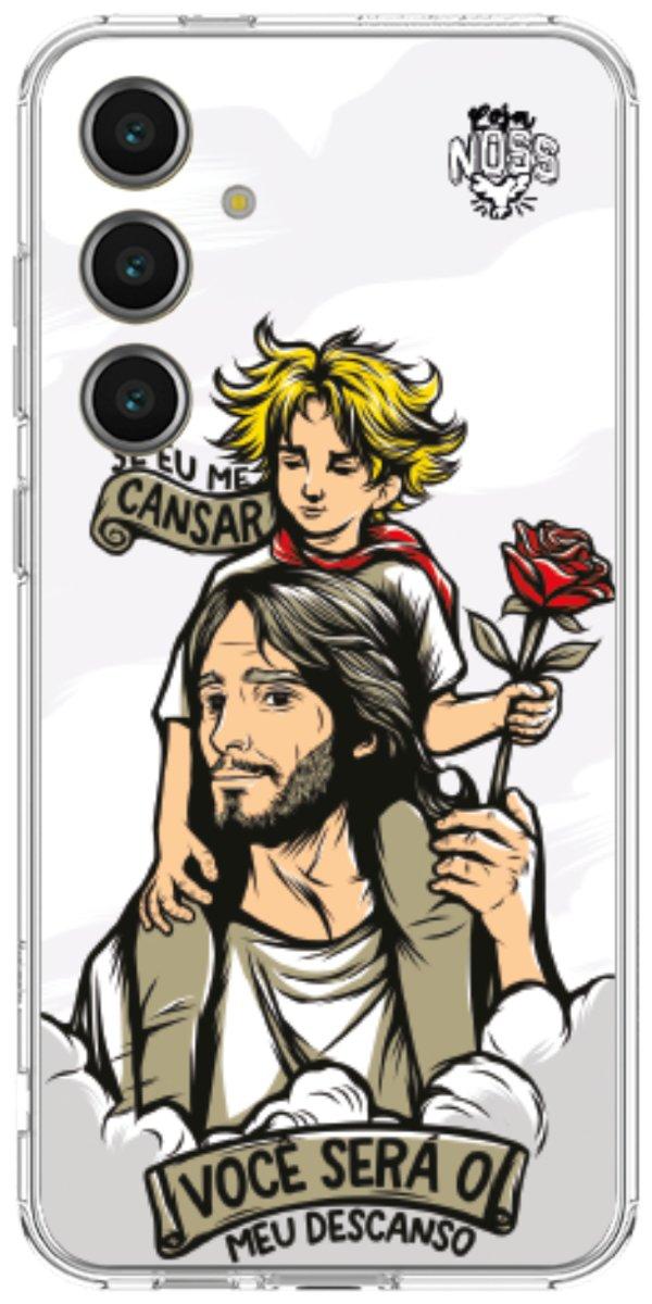 Capinha Para Celular Jesus é Meu Descanso
