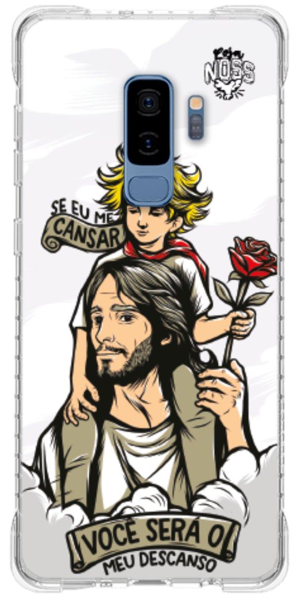 Capinha para Celular Jesus é Meu Descanso