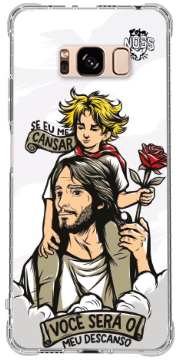 Capinha para Celular Jesus é Meu Descanso