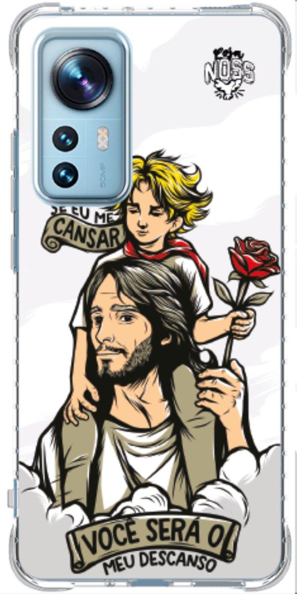 Capinha Para Celular Jesus é Meu Descanso