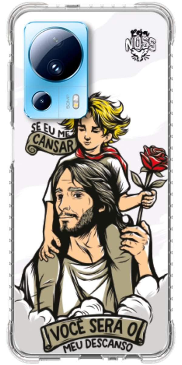 Capinha Para Celular Jesus é Meu Descanso