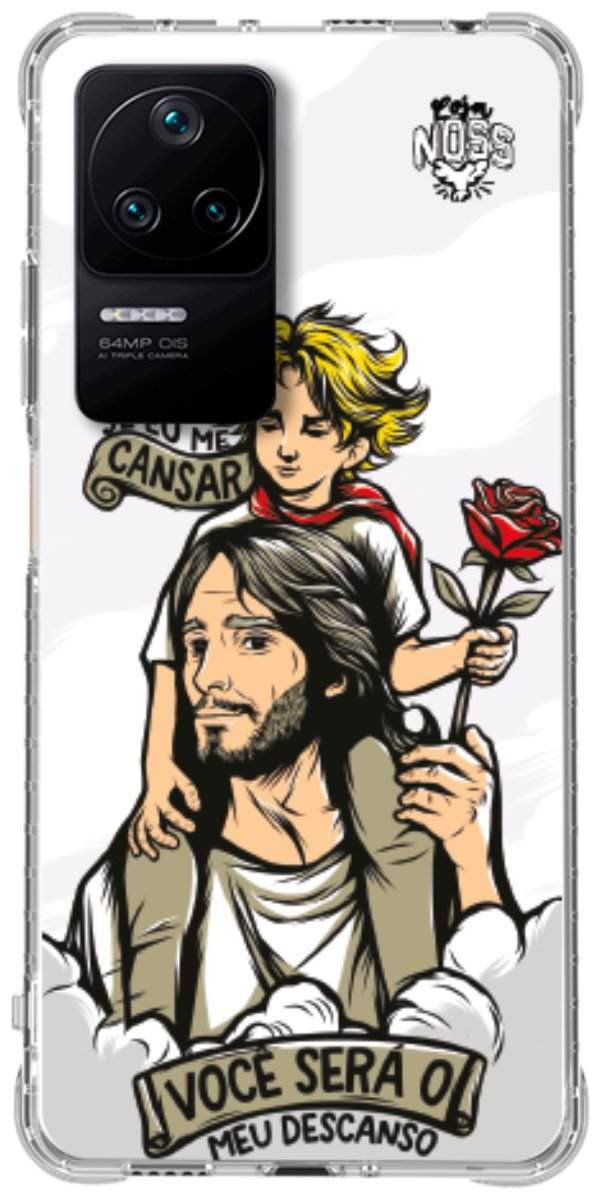 Capinha para Celular Jesus é Meu Descanso