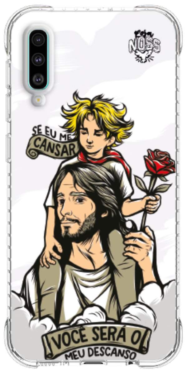 Capinha para Celular Jesus é Meu Descanso