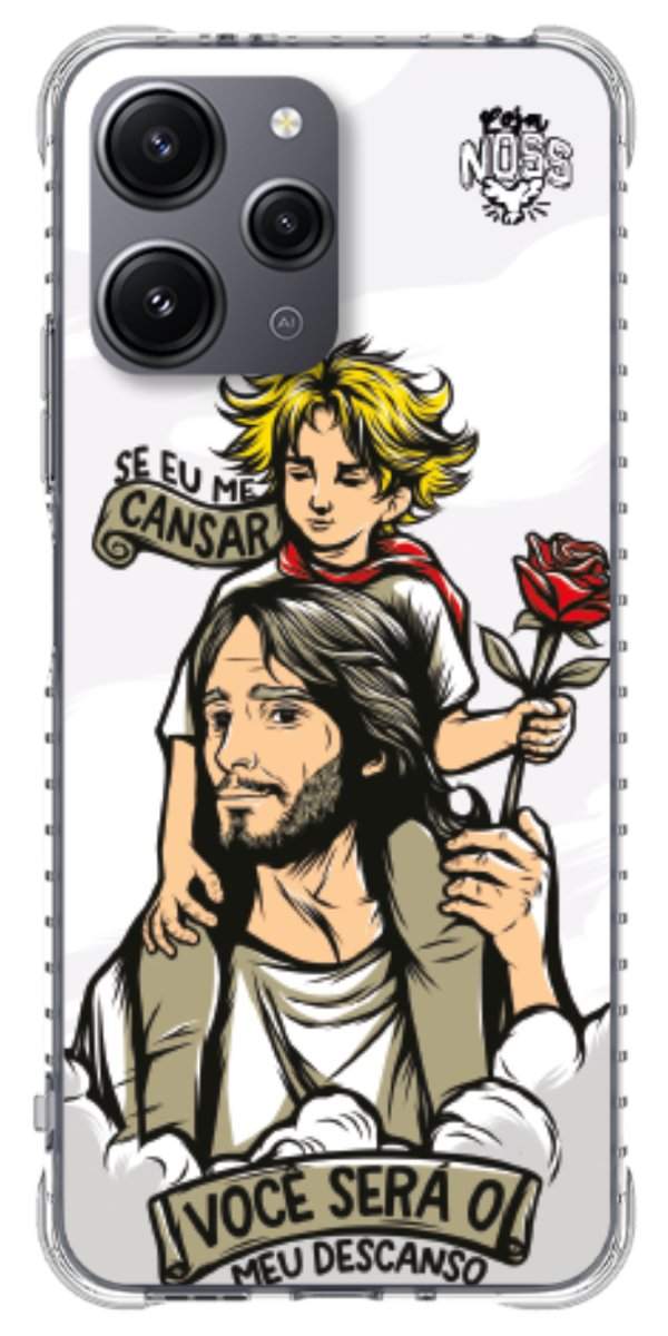 Capinha Para Celular Jesus é Meu Descanso