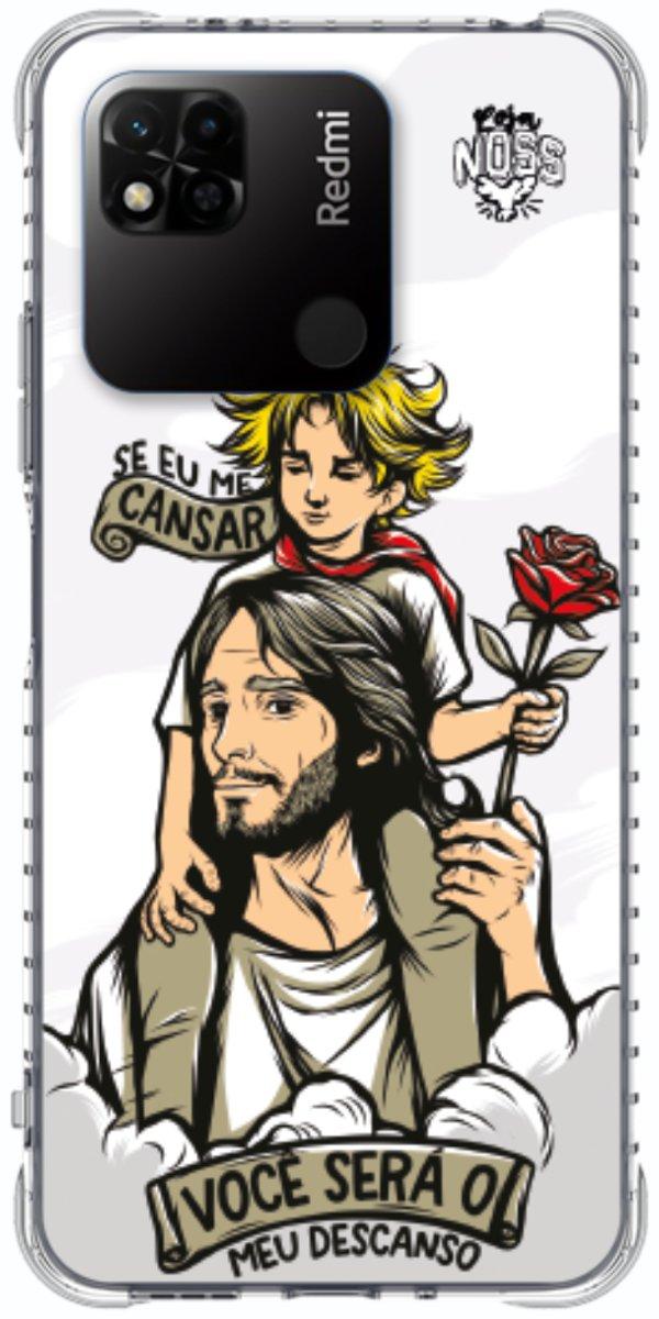 Capinha para Celular Jesus é Meu Descanso