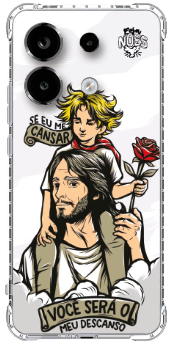 Capinha para Celular Jesus é Meu Descanso